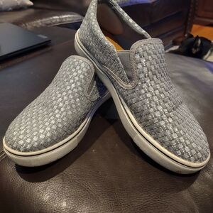 Women's Gray Slip-On Shoes